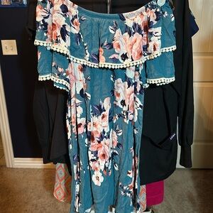 Sun & Moon Floral Women’s Dress